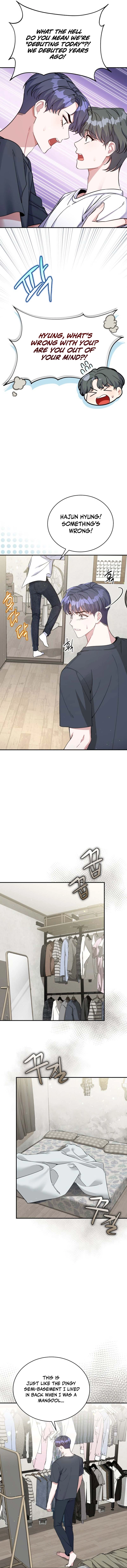 A Blank Slate Regression for the Origin-Lost Idol Chapter 1, page 12 of 15