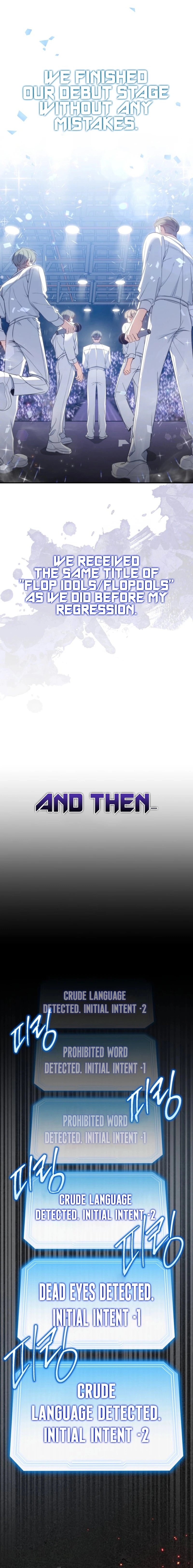 A Blank Slate Regression for the Origin-Lost Idol Chapter 2, page 10 of 17
