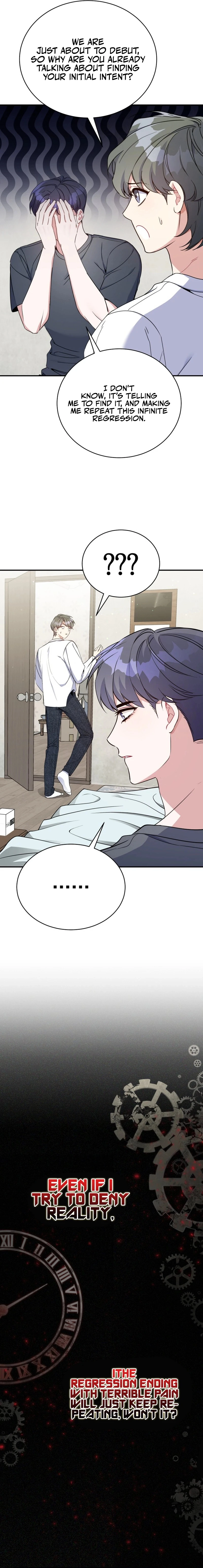 A Blank Slate Regression for the Origin-Lost Idol Chapter 2, page 15 of 17