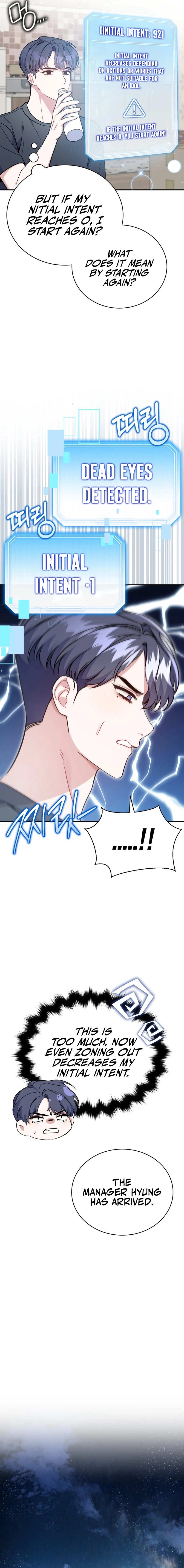 A Blank Slate Regression for the Origin-Lost Idol Chapter 2, page 8 of 17