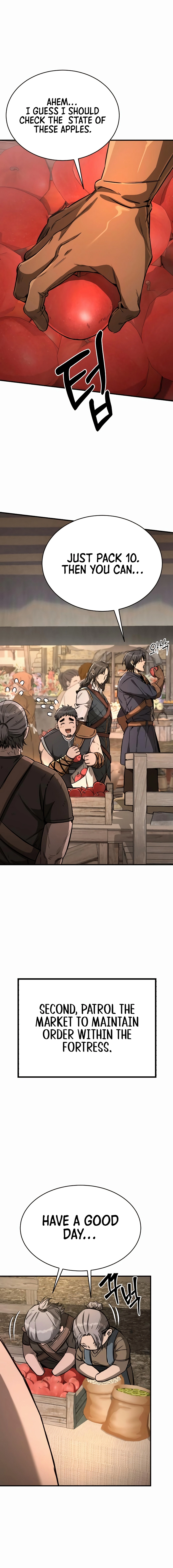 A Rogue Guard in a Medieval Fantasy Chapter 10, page 8 of 27