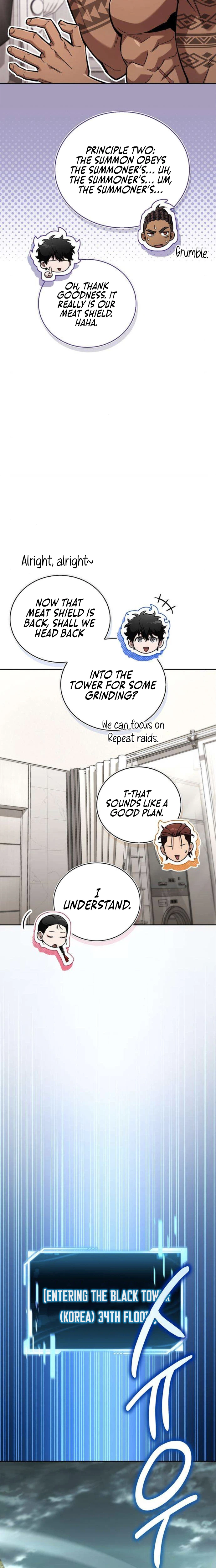 A Wimp's Strategy Guide to Conquer the Tower Chapter 25, page 23 of 45
