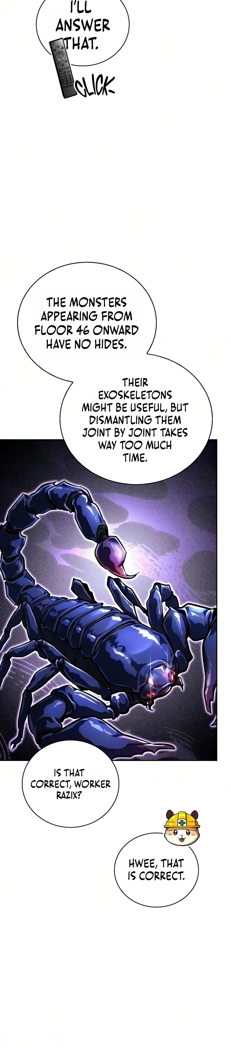 A Wimp's Strategy Guide to Conquer the Tower Chapter 32, page 18 of 44