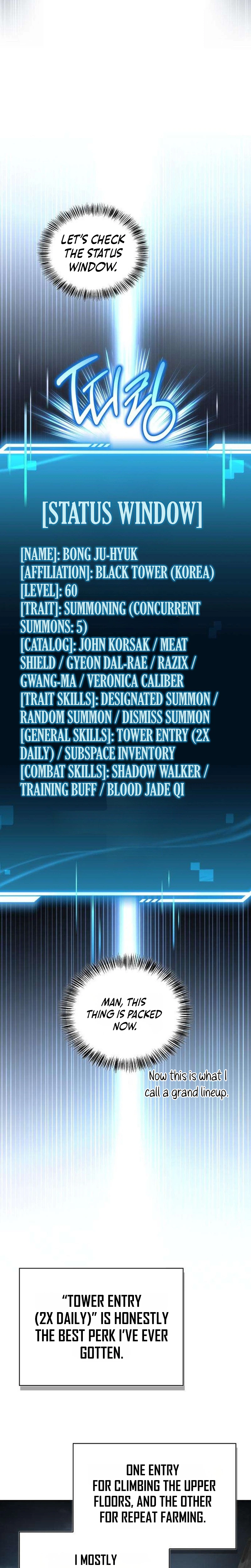 A Wimp's Strategy Guide to Conquer the Tower Chapter 39, page 9 of 46