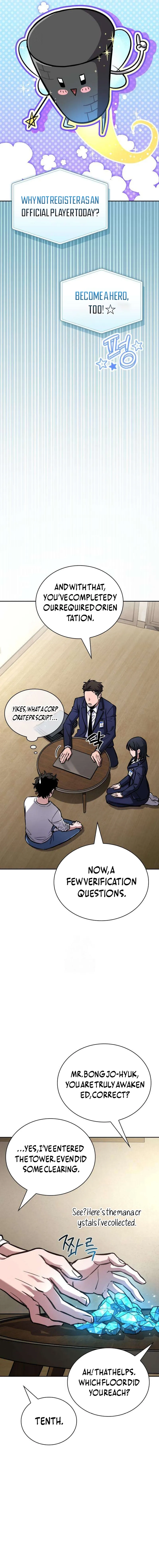 A Wimp's Strategy Guide to Conquer the Tower Chapter 5, page 9 of 32