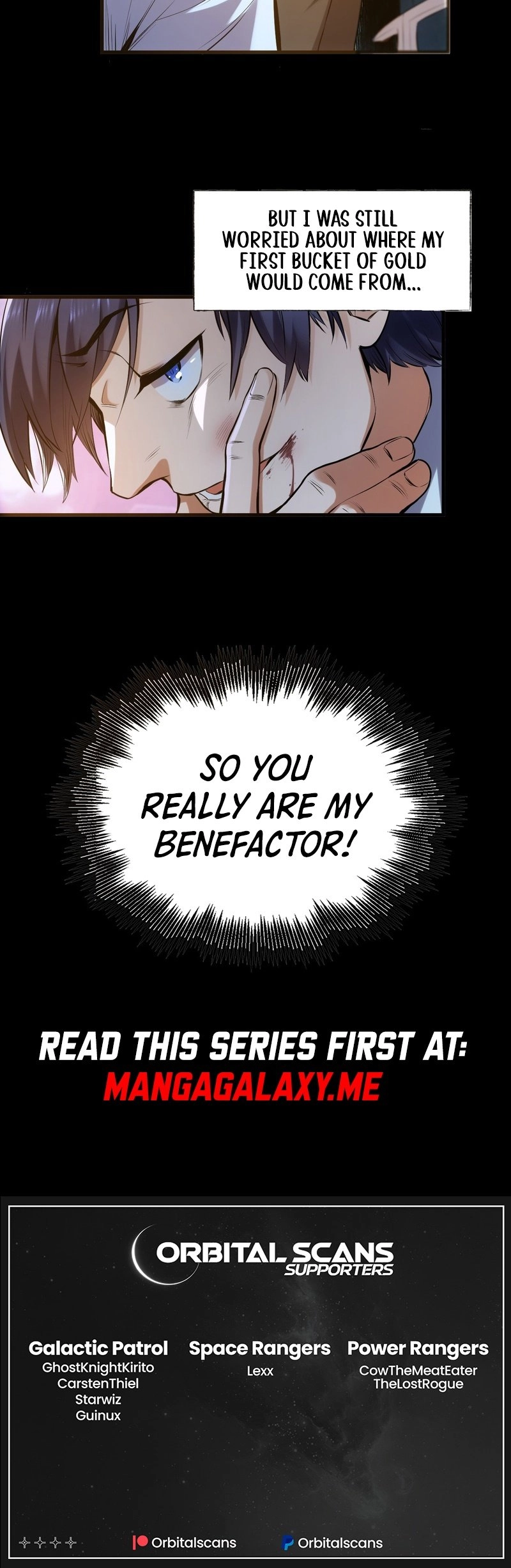 After Rebirth: Upgrading Through Consumption Chapter 1, page 54 of 55