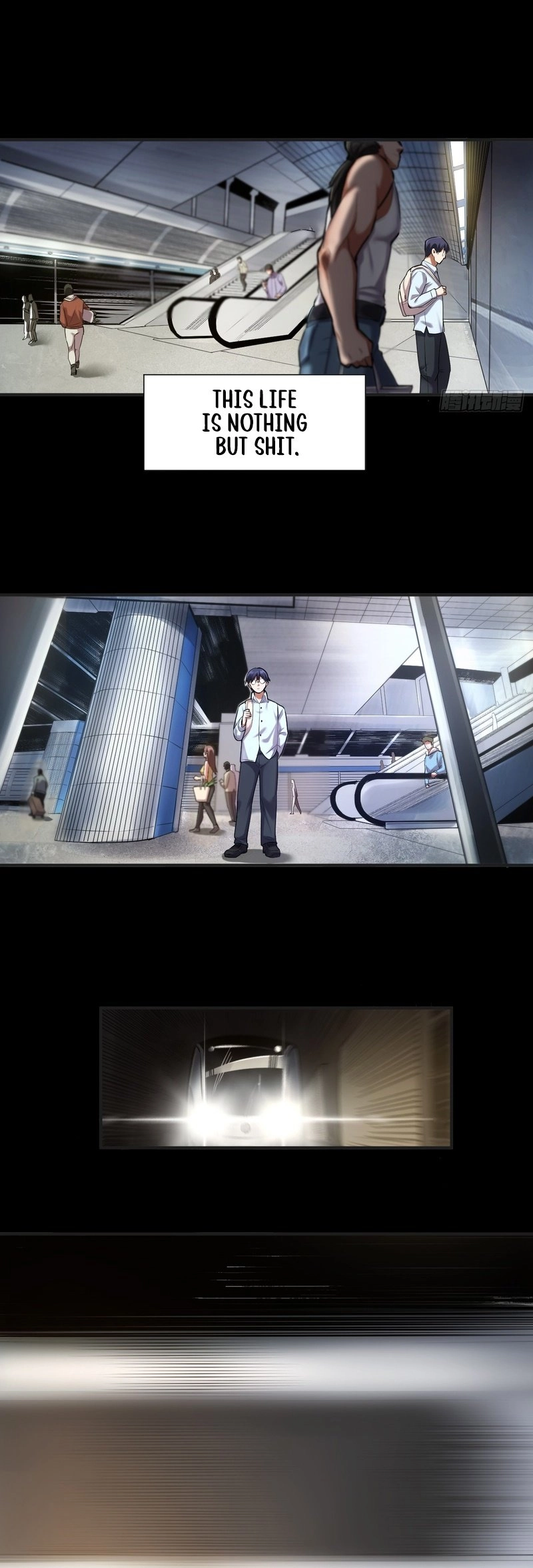 After Rebirth: Upgrading Through Consumption Chapter 1, page 6 of 55
