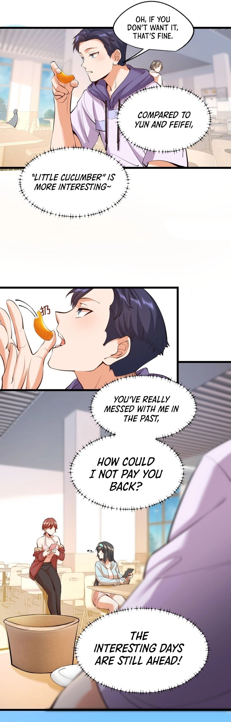 After Rebirth: Upgrading Through Consumption Chapter 18, page 19 of 28
