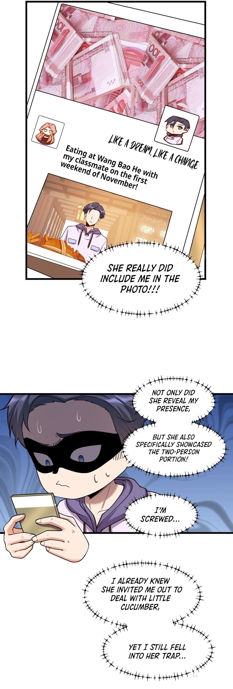 After Rebirth: Upgrading Through Consumption Chapter 48, page 21 of 23