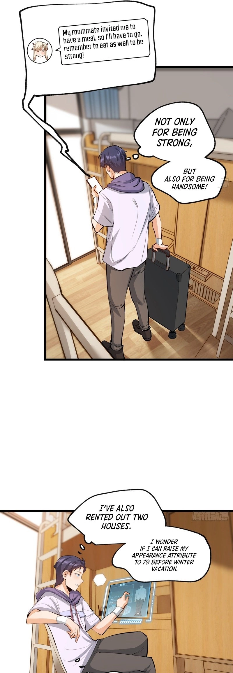 After Rebirth: Upgrading Through Consumption Chapter 7, page 13 of 28