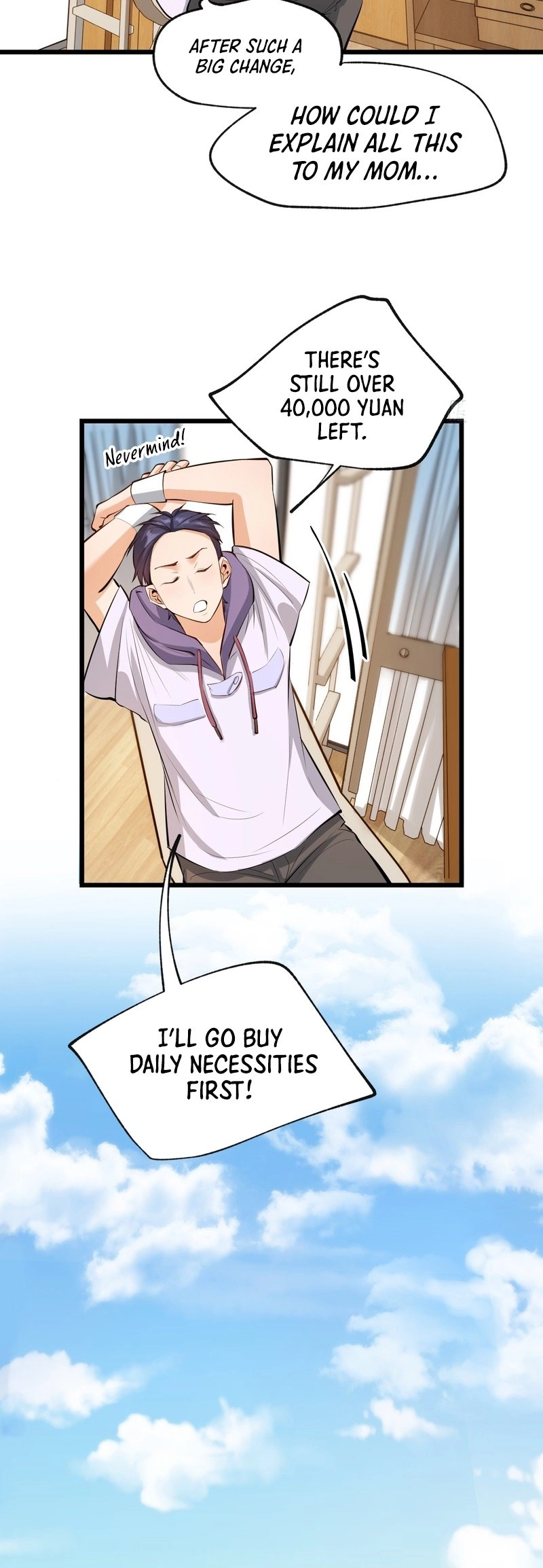 After Rebirth: Upgrading Through Consumption Chapter 7, page 14 of 28