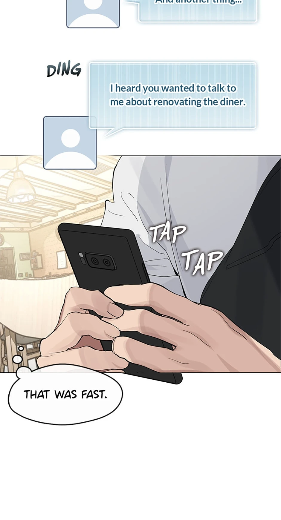 Afterlife Diner Chapter 21, page 5 of 62
