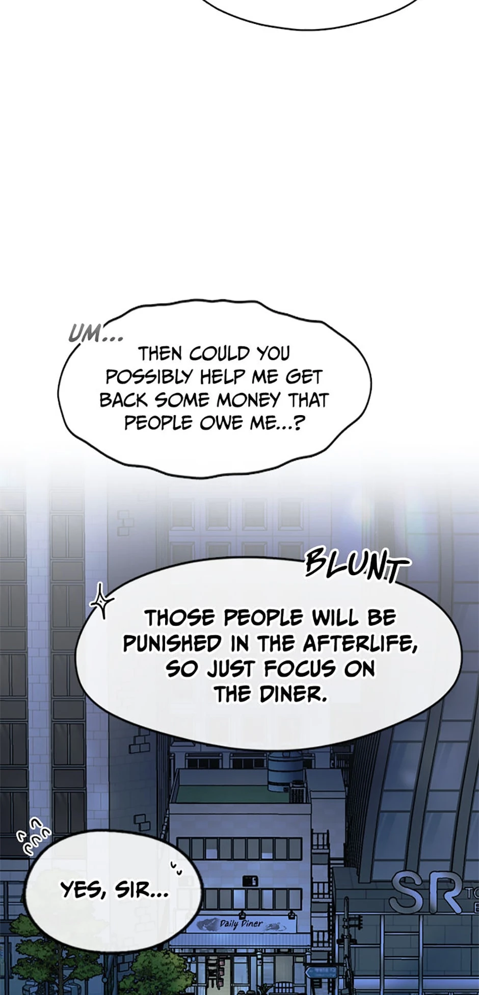 Afterlife Diner Chapter 4, page 63 of 66