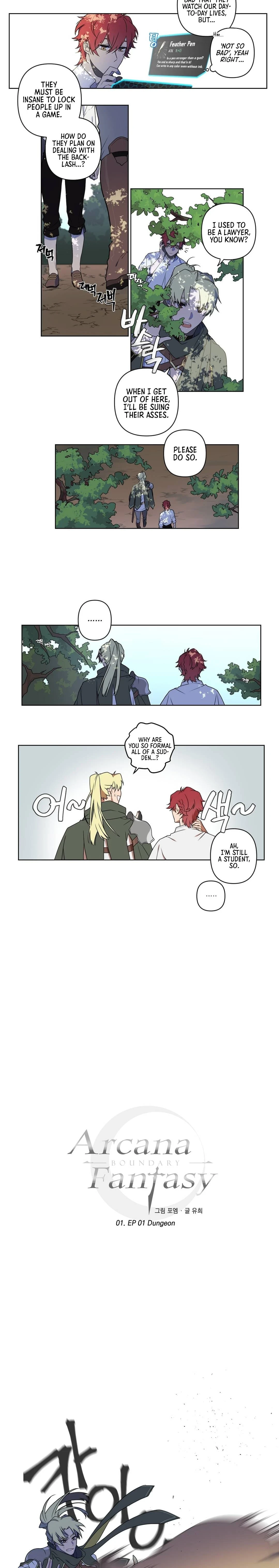 Arcana Fantasy Chapter 1, page 5 of 11