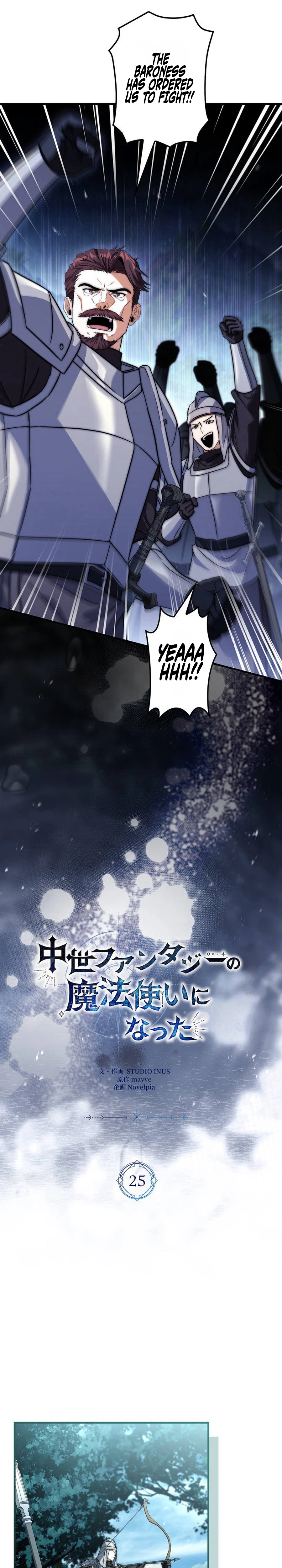 Became a Medieval Fantasy Wizard Chapter 25, page 24 of 42