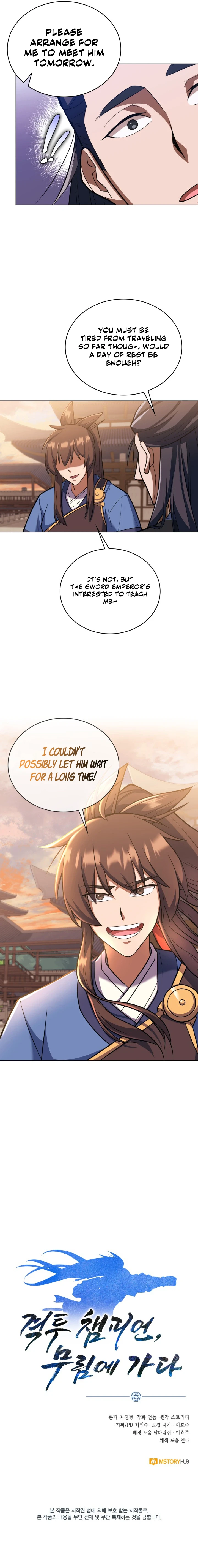 Champion's Path to Murim Chapter 13, page 9 of 10