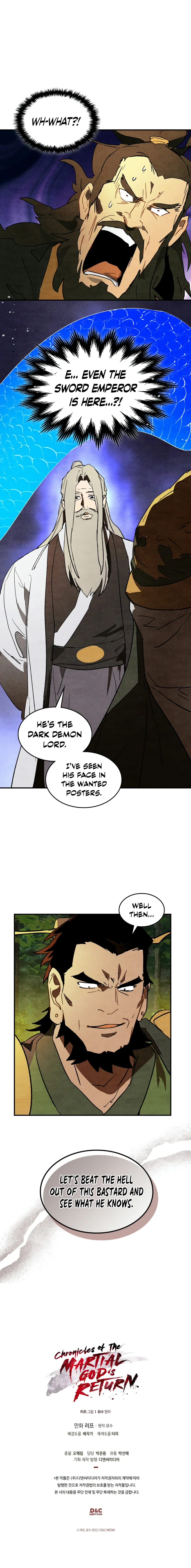 Chronicles Of The Martial God's Return Chapter 126, page 10 of 10