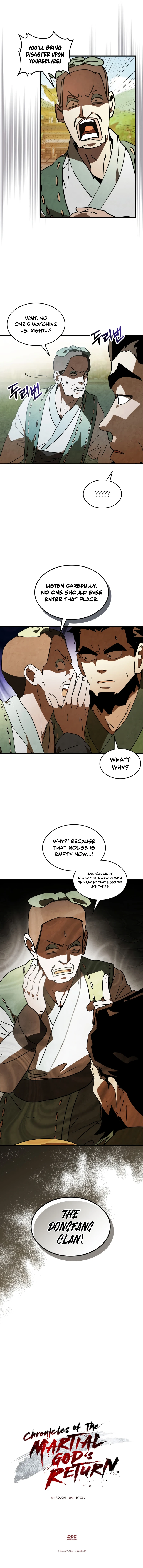 Chronicles Of The Martial God's Return Chapter 134, page 9 of 9