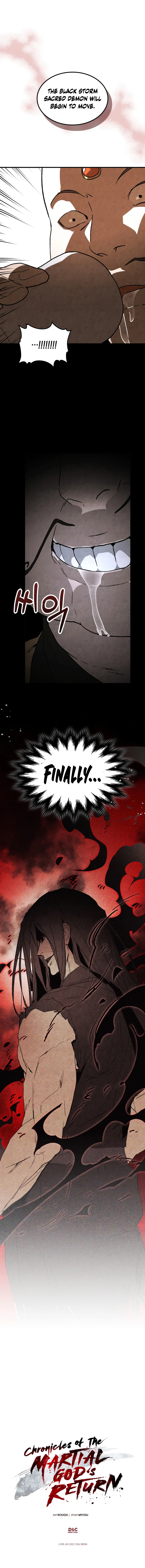 Chronicles Of The Martial God's Return Chapter 135, page 11 of 11