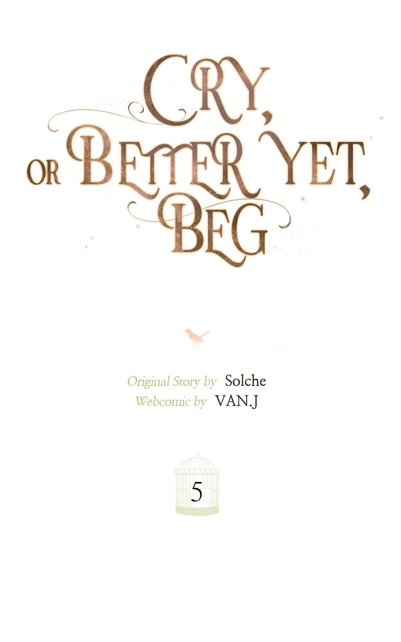 Cry, or Better Yet, Beg Chapter 5, page 33 of 88