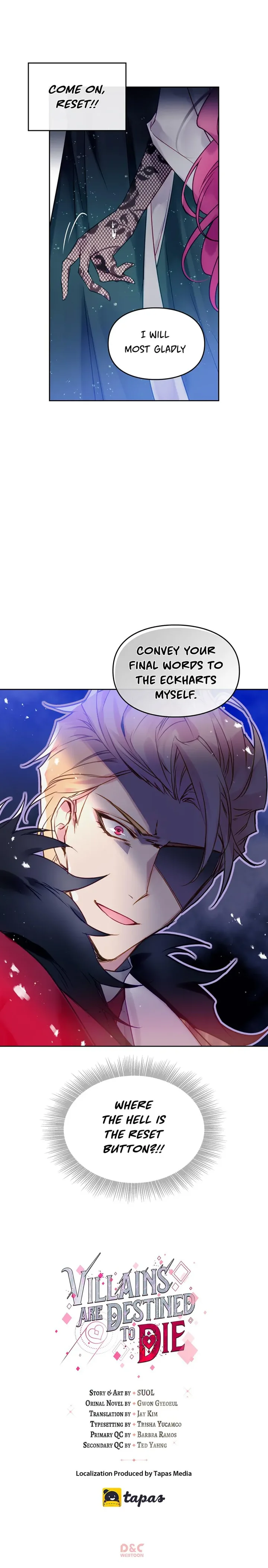 Death Is the Only Ending for the Villainess Chapter 14, page 11 of 11