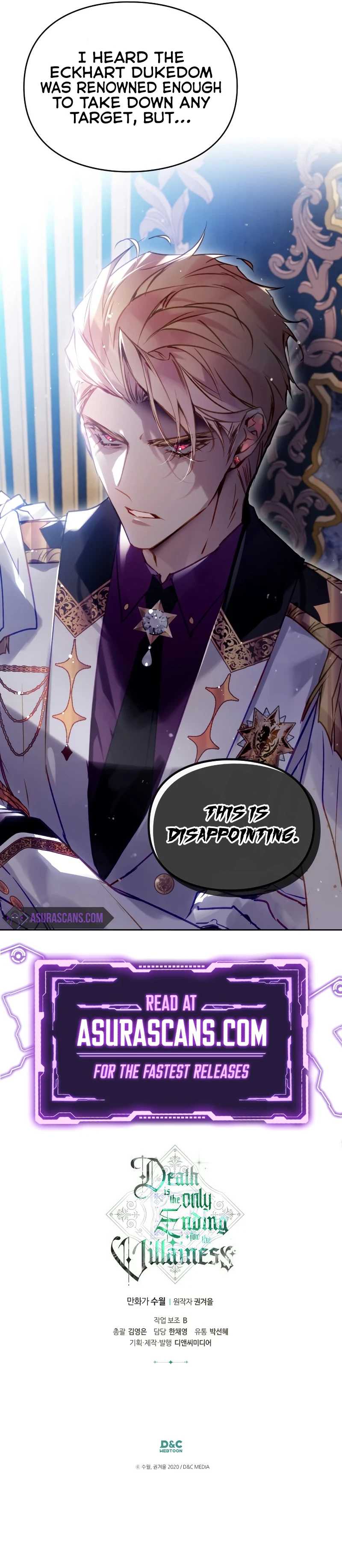 Death Is the Only Ending for the Villainess Chapter 160, page 10 of 10