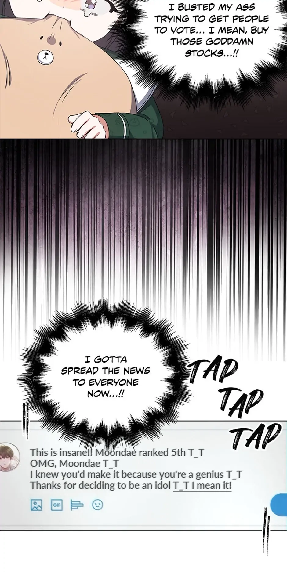 Debut or Die! Chapter 25, page 15 of 65