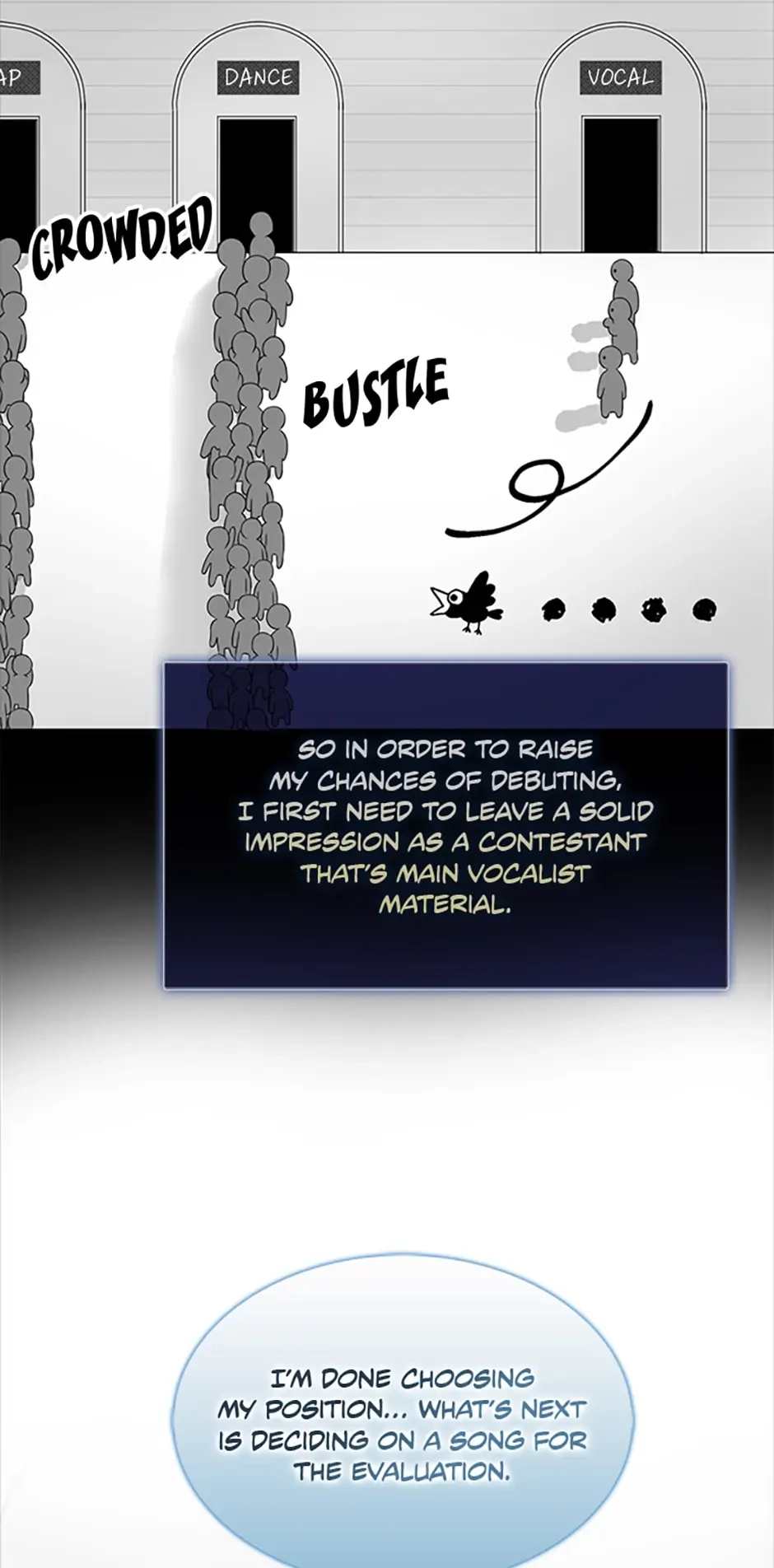 Debut or Die! Chapter 4, page 6 of 73