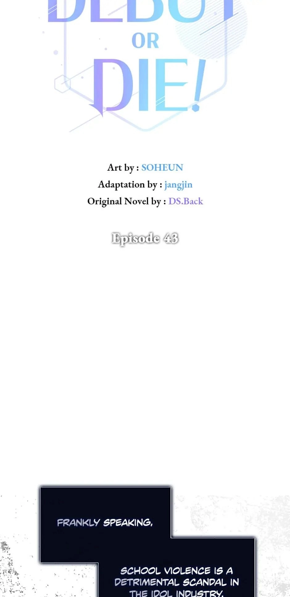 Debut or Die! Chapter 43, page 10 of 72