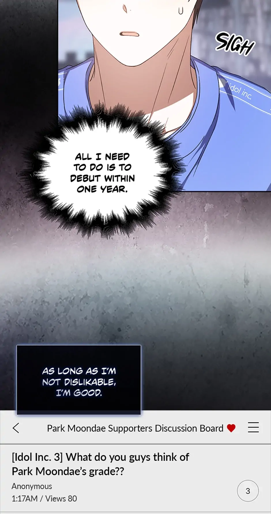 Debut or Die! Chapter 8, page 34 of 69