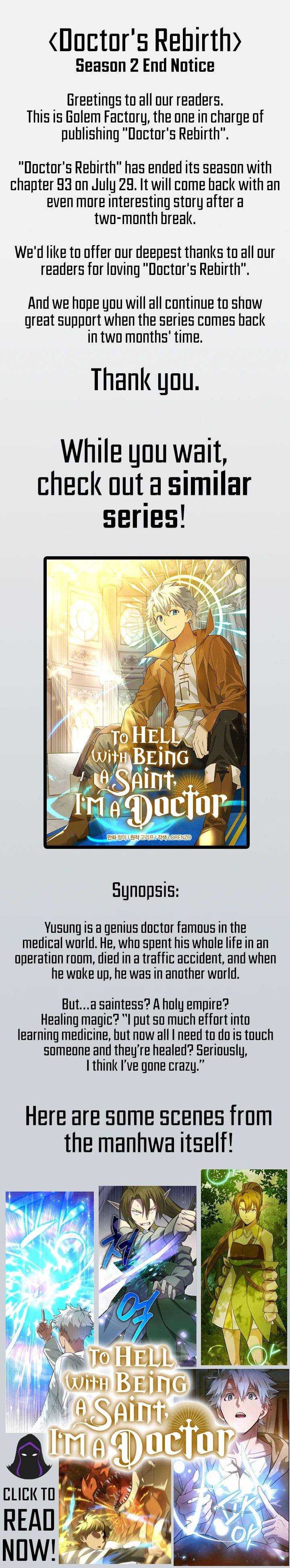 Doctor’s Rebirth Chapter 93, page 14 of 15