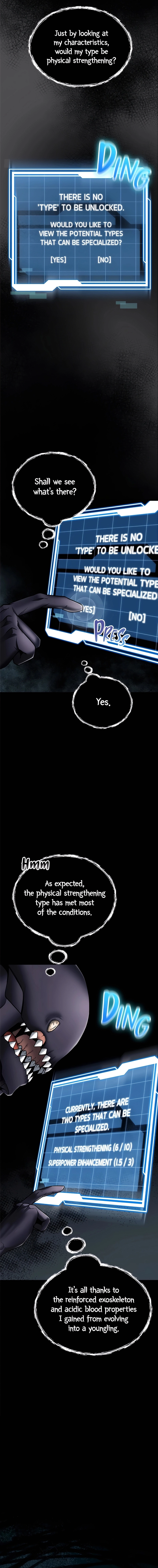 Evolution: Road to Space Monster Chapter 13, page 6 of 12