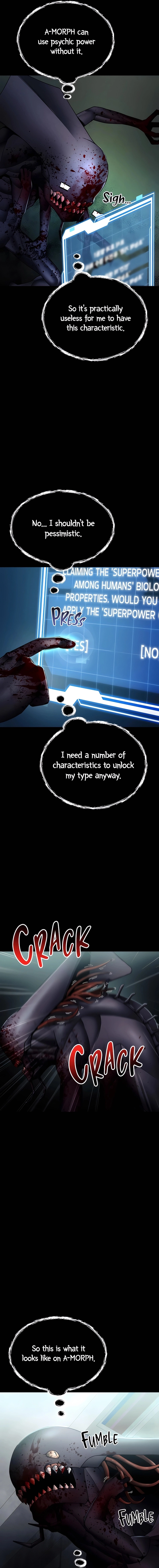 Evolution: Road to Space Monster Chapter 14, page 12 of 18