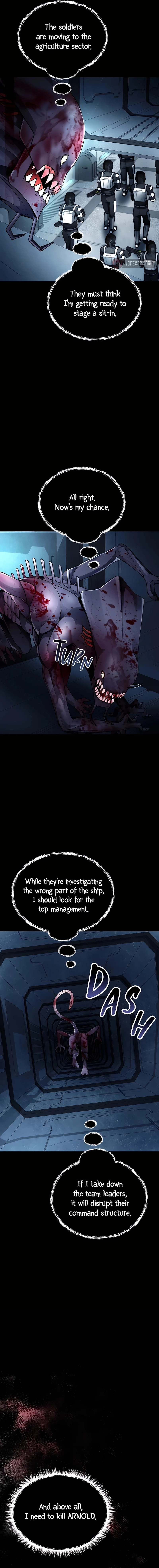 Evolution: Road to Space Monster Chapter 26, page 13 of 14