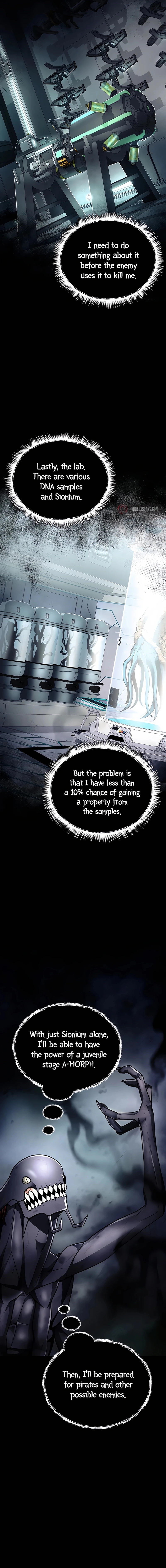 Evolution: Road to Space Monster Chapter 30, page 10 of 14