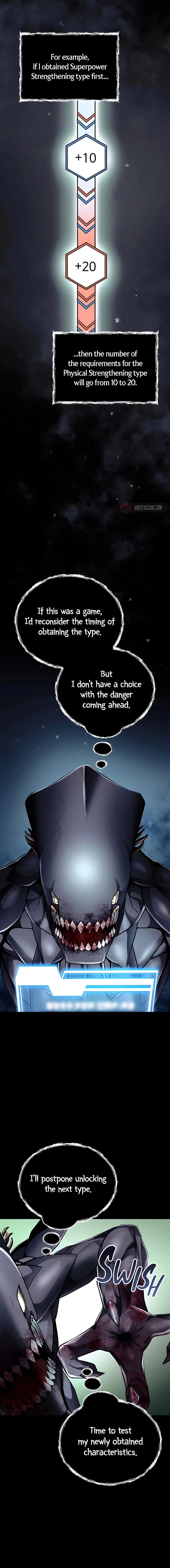 Evolution: Road to Space Monster Chapter 32, page 9 of 13