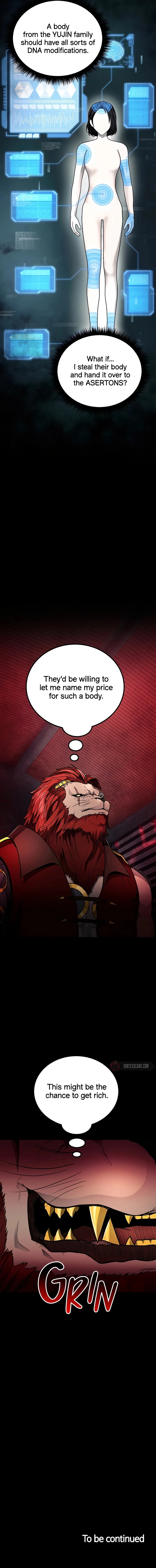 Evolution: Road to Space Monster Chapter 34, page 17 of 18