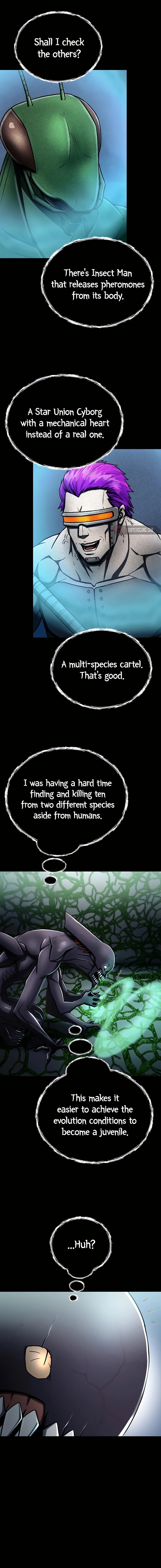 Evolution: Road to Space Monster Chapter 35, page 13 of 17