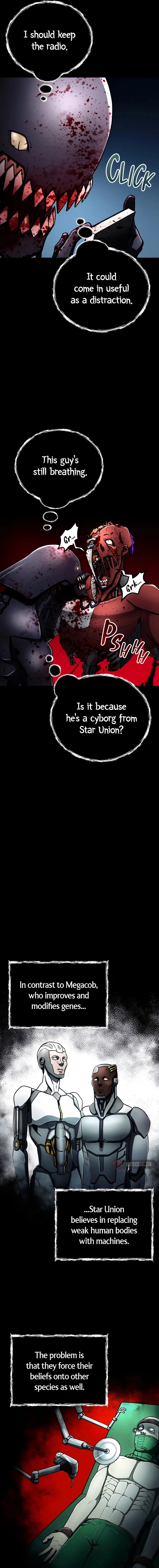 Evolution: Road to Space Monster Chapter 39, page 14 of 17