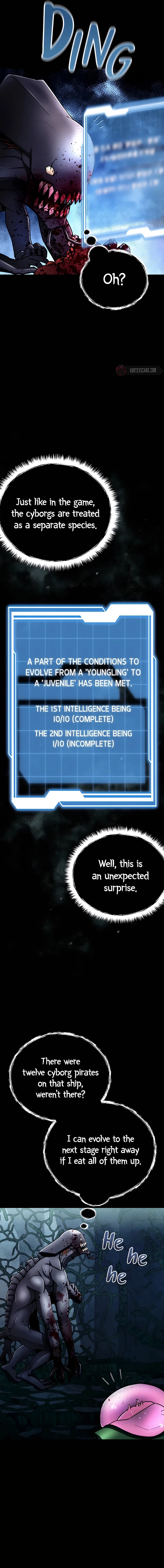 Evolution: Road to Space Monster Chapter 39, page 16 of 17