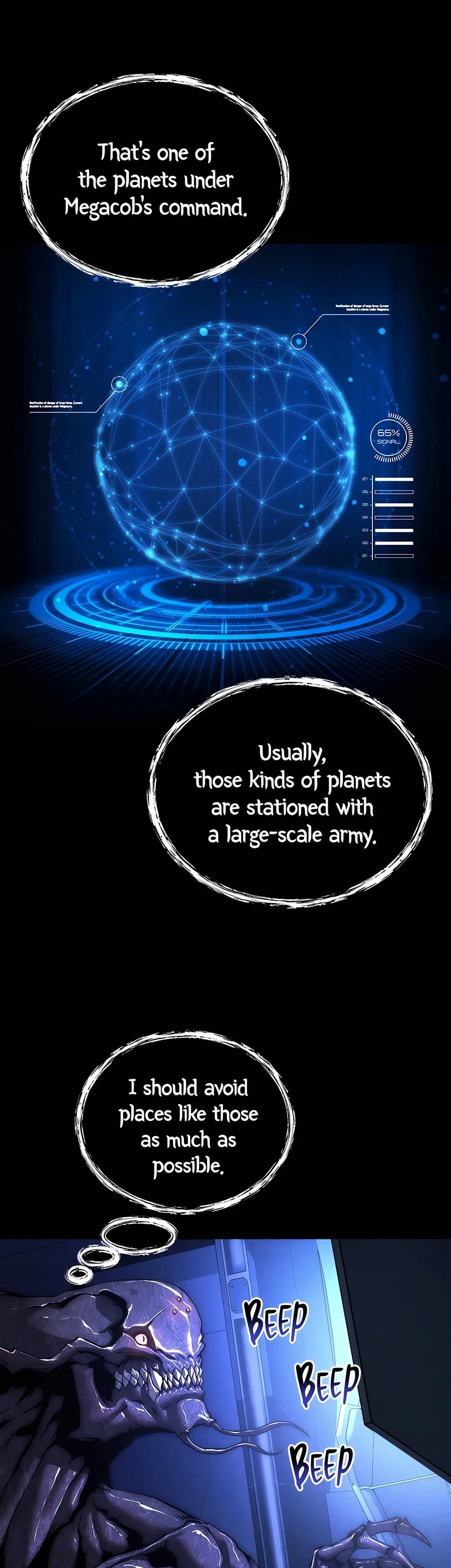 Evolution: Road to Space Monster Chapter 56, page 10 of 32