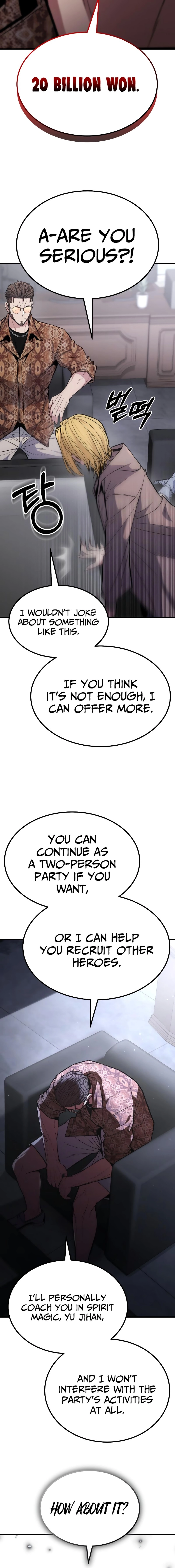 Expelled Hero Is Too Strong Chapter 8, page 32 of 36