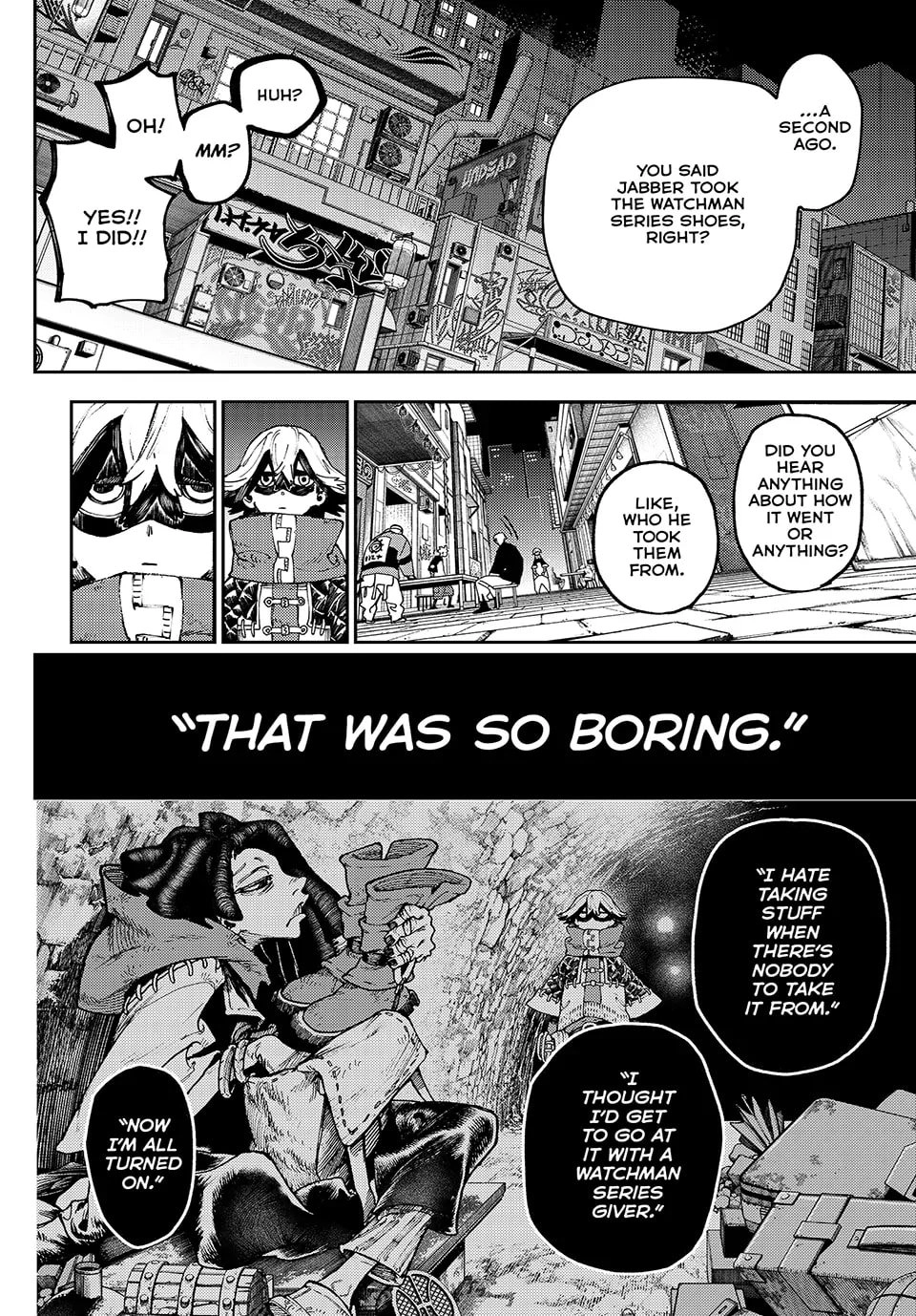 Gachiakuta Chapter 89, page 12 of 19