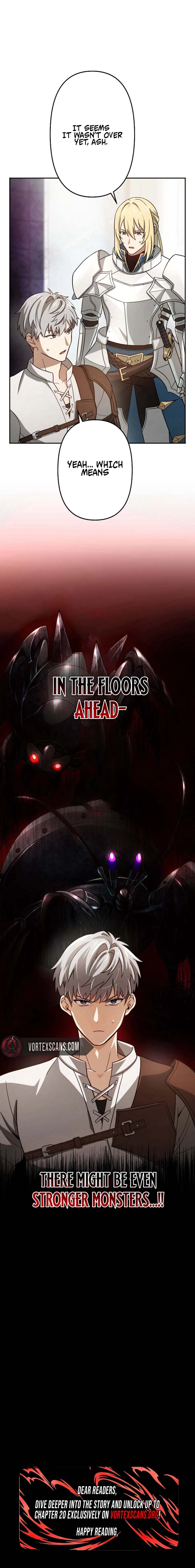 Gray Ash: The Exiled Imperial Knight’s Rise in the Dungeon Kingdom Chapter 23, page 8 of 8
