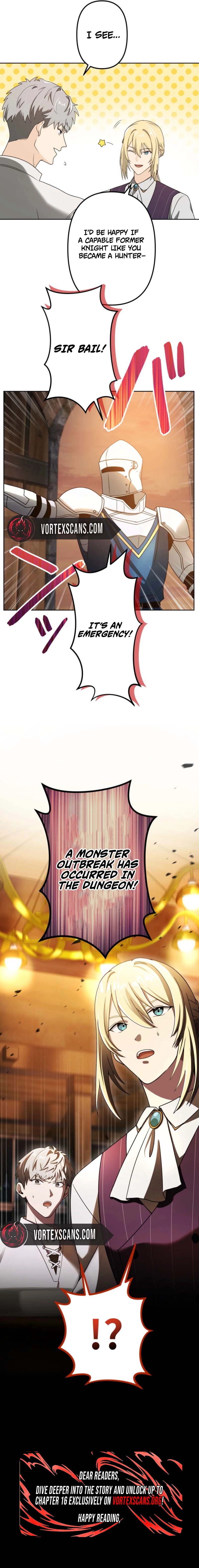 Gray Ash: The Exiled Imperial Knight’s Rise in the Dungeon Kingdom Chapter 3, page 14 of 14