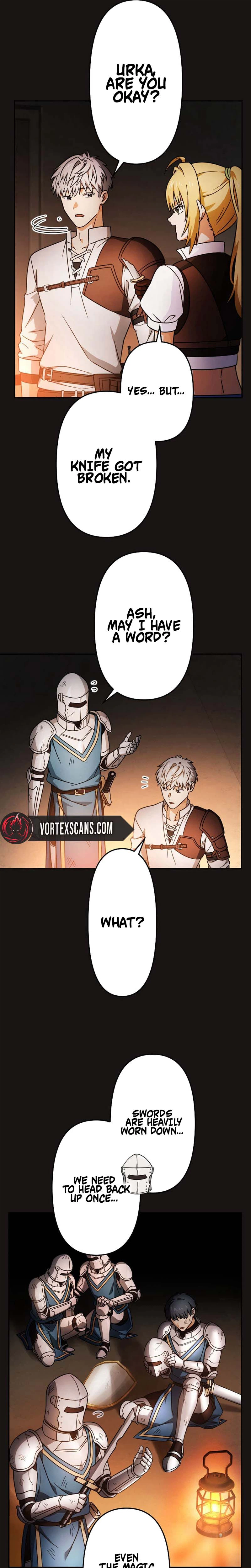Gray Ash: The Exiled Imperial Knight’s Rise in the Dungeon Kingdom Chapter 36, page 13 of 32
