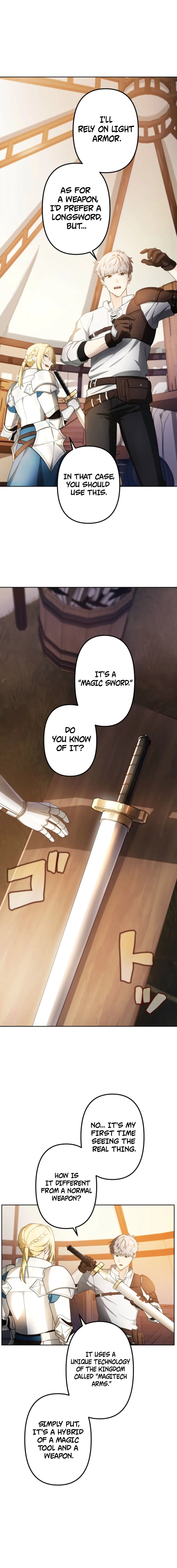 Gray Ash: The Exiled Imperial Knight’s Rise in the Dungeon Kingdom Chapter 4, page 8 of 28