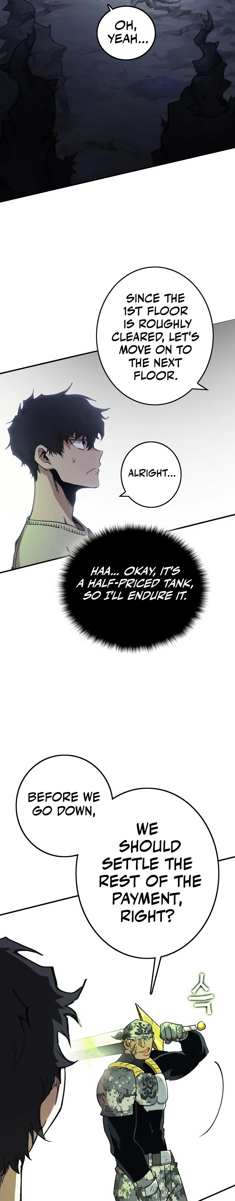 Hardcore Leveling Warrior: Earth Game Chapter 1, page 19 of 172