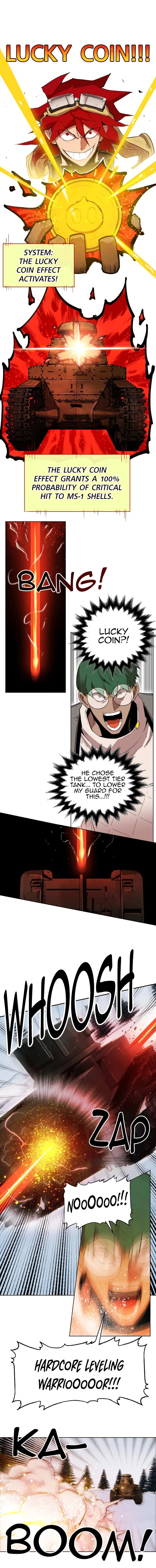 Hardcore Leveling Warrior: World of Tanks Chapter 4, page 8 of 10