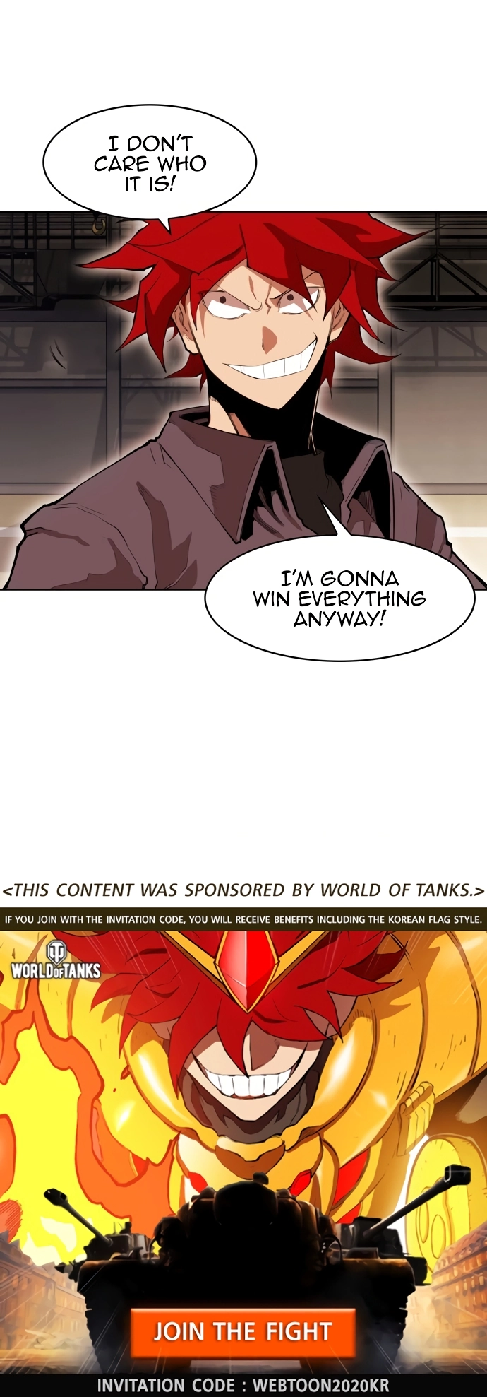 Hardcore Leveling Warrior: World of Tanks Chapter 5, page 9 of 9